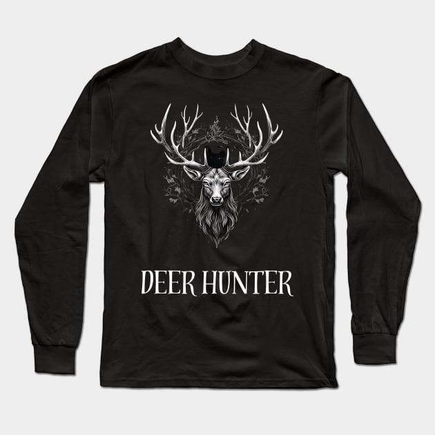 deer hunter Long Sleeve T-Shirt by vaporgraphic